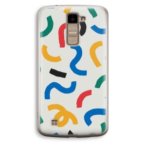 Illustratieve pop 2: LG K10 (2016) Transparant Hoesje