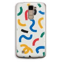 Illustratieve pop 2: LG K10 (2016) Transparant Hoesje