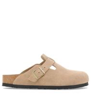BIRKENSTOCK - Boston | suede sand castle Suede Unisex
