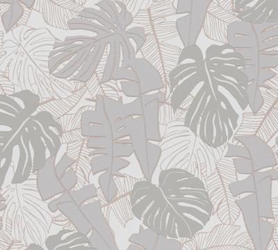 Livingwalls House of Turnowsky - Grijs - Jungle Behang - 389053