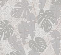 Livingwalls House of Turnowsky - Grijs - Jungle Behang - 389053