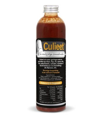 Culieet Ongezoet & glutenvrij (250 ml)