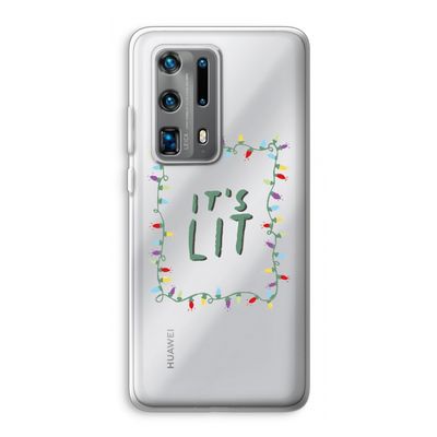 It's Lit: Huawei P40 Pro Plus Transparant Hoesje