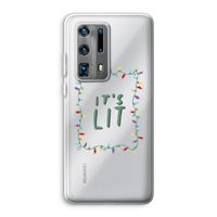It's Lit: Huawei P40 Pro Plus Transparant Hoesje
