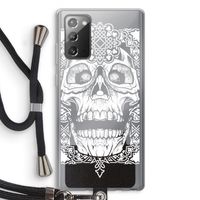 Seek & Destroy: Samsung Galaxy Note 20 / Note 20 5G Transparant Hoesje met koord