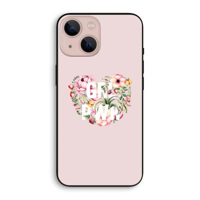 GRL PWR Flower: iPhone 13 mini Biologisch afbreekbaar hoesje