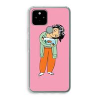 Visknuffel: Google Pixel 5 Transparant Hoesje