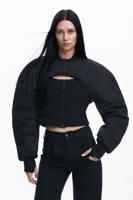 Gecombineerde bomberjack met corset Maitrepierre - BLACK - XL - thumbnail