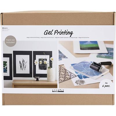 Creativ Company Groepsset gelprinten, 1 doos