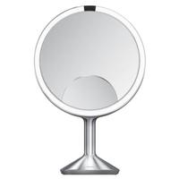 Simplehuman - Spiegel met Sensor, Trio Max, 1x-5x-10x Vergroting, Zilv