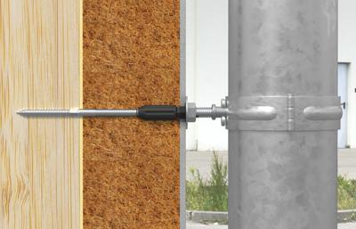 Fischer Thermax 10/240 M8 Afstand montagesysteem 310 mm 22 mm 514255 20 stuk(s)