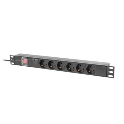 Telefoonhoes Lanberg PDU-06F-0200-BK
