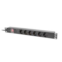 Telefoonhoes Lanberg PDU-06F-0200-BK