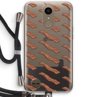 Bacon to my eggs #2: LG K10 (2017) Transparant Hoesje met koord