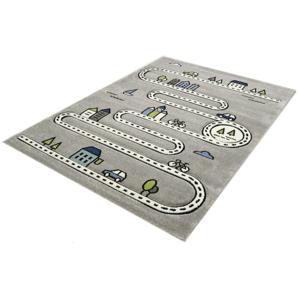 Vloerkleed Indigo Kids 22710-395 Grijs-200 x 290 cm