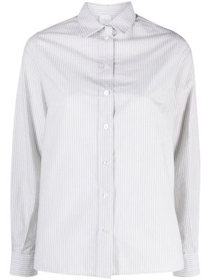 Eleventy chemise rayée à manches longues - Tons neutres