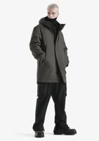 Krakatau Dsup Technical Parka Jas Heren Dark Fossil L