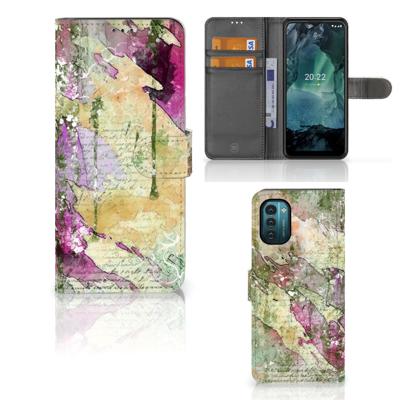 Hoesje Nokia G11 | G21 Letter Painting Hoesje Nokia G11 | G21 Letter Painting