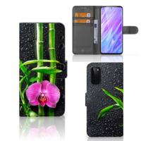 Samsung Galaxy S20 Hoesje Orchidee Samsung Galaxy S20 Hoesje Orchidee