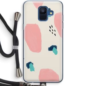 Monday Surprise: Samsung Galaxy A6 (2018) Transparant Hoesje met koord