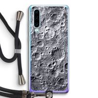 Maanlandschap: Huawei P30 Transparant Hoesje met koord Maanlandschap: Huawei P30 Transparant Hoesje met koord