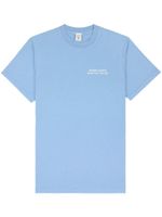 Sporty & Rich t-shirt New Drink Water en coton - Bleu