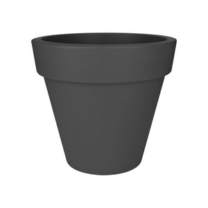 elho pure round 50 Binnen/buiten Plantenpot Vrijstaand Lineaire lagedichtheidpolyetheen (LLDPE) Antraciet