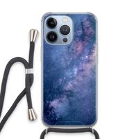Nebula: iPhone 13 Pro Transparant Hoesje met koord