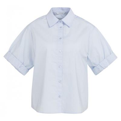 YAYA - Blauw | unisex | Blouse | Blauw | 40 | regular | Kamst mode YAYA - Blauw | unisex | Blouse | Blauw | 40 | regular | Kamst mode