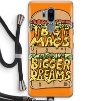 Big Macs Bigger Dreams: LG G7 Thinq Transparant Hoesje met koord