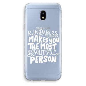The prettiest: Samsung Galaxy J3 (2017) Transparant Hoesje