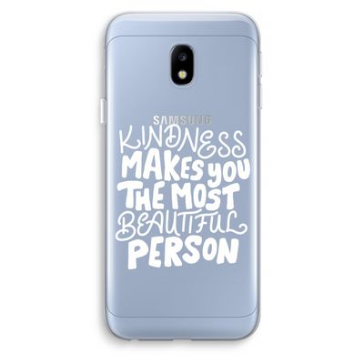 The prettiest: Samsung Galaxy J3 (2017) Transparant Hoesje