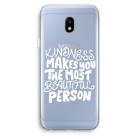 The prettiest: Samsung Galaxy J3 (2017) Transparant Hoesje