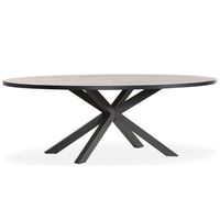 Scherpenzeel Ovale eettafel 220x120cm