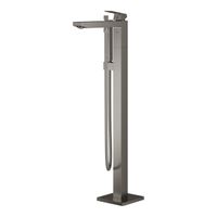 GROHE Eurocube Freestander badkraan m. omstel m. douchehouder m. handdouche en doucheslang 125cm brushed hard graphite 23672AL1