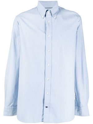 Tommy Hilfiger chemise à boutonnière - Bleu