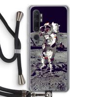 Spaceman: Xiaomi Mi Note 10 Pro Transparant Hoesje met koord
