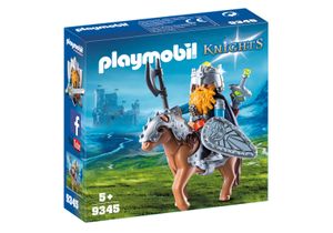 PLAYMOBIL Knights - Dwerg met gevechtspony 9345