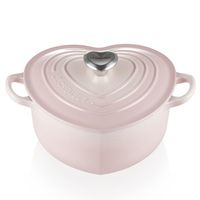 LE CREUSET - Signature - Braadpan hart 20cm Shell Pink LE CREUSET - Signature - Braadpan hart 20cm Shell Pink