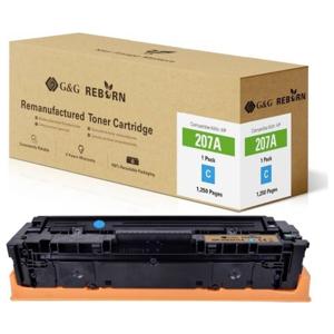 G&G Toner vervangt HP 207A Compatibel Cyaan 1250 bladzijden Reborn remanufactured 21282