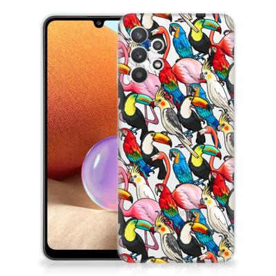 Samsung Galaxy A32 4G | A32 5G Enterprise Editie | TPU Hoesje | Birds