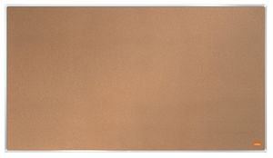 Nobo Prikbord breedbeeld Impression Pro 71x40 cm kurk natuurlijk bruin