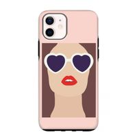 Red lips: iPhone 12 mini Tough Case