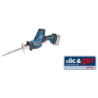 Bosch Professional Bosch Professional GSA 18V-Li Accu Reciprozaag 18V Basic Body in L-Boxx - 06016A5001