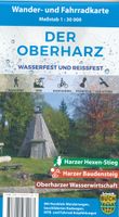 Wandelkaart - Fietskaart der Oberharz - Harz | Schmidt Buch Verlag