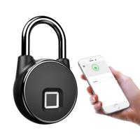 P22 + waterdichte vingerafdruk hangslot met mobiele telefoon APP controle & lage batterij alarm