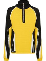 Balmain sweat zippé à design colour block - Jaune Balmain sweat zippé à design colour block - Jaune