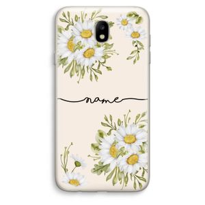Daisies: Samsung Galaxy J7 (2017) Transparant Hoesje