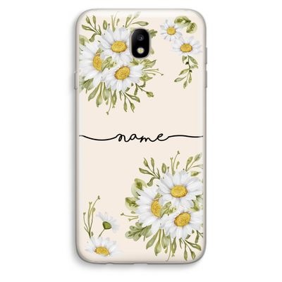 Daisies: Samsung Galaxy J7 (2017) Transparant Hoesje
