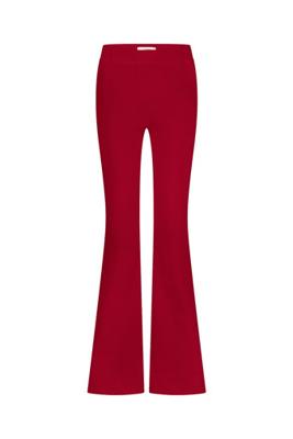 Flair bonded trousers - ruby red - 13652
